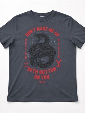 NWT Yellowstone Beth Dutton Graphic T-Shirt XL Men’s Ranch Western Tee